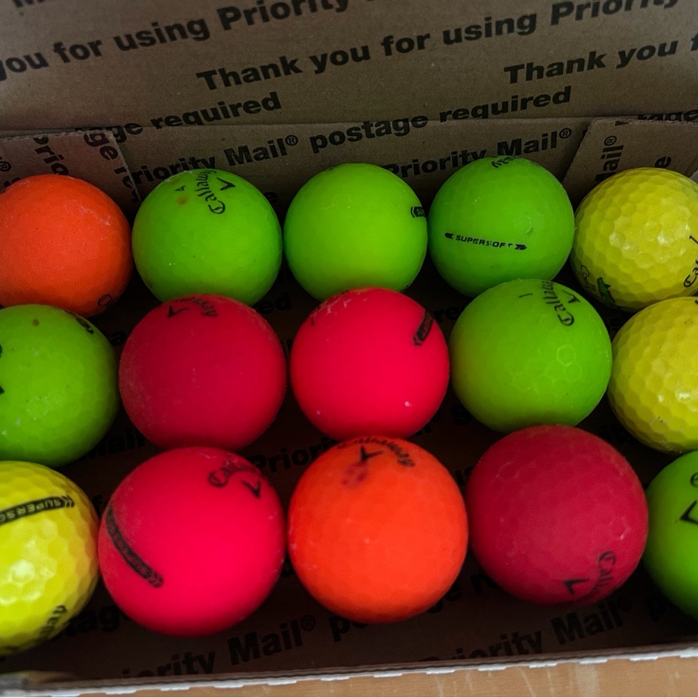 Calloway Colorful Golf Balls - Dozen